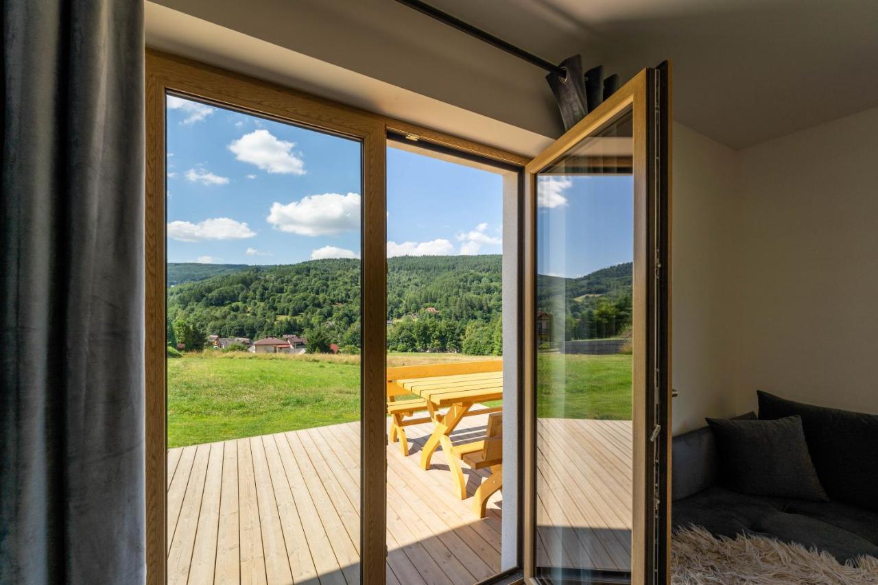 Domek Pod Magurka Miedzybrodzie Bialskie Exterior foto