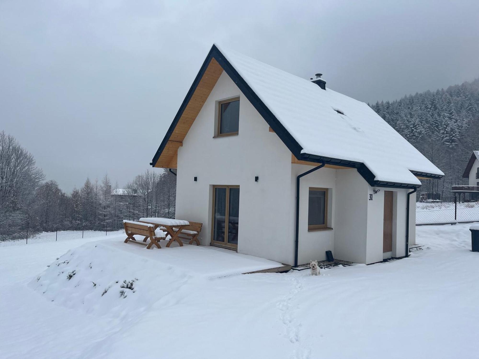 Domek Pod Magurka Miedzybrodzie Bialskie Exterior foto